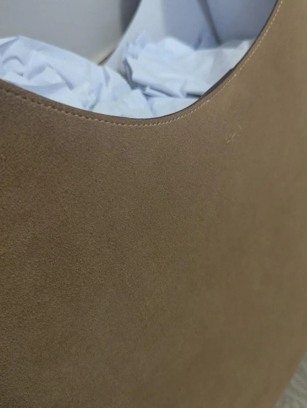 Coach Brooklyn 39 In Sand Suede - Picture 4 of 16